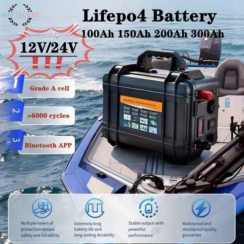 배터리 12V 24V 100Ah 150AH 200AH  - Lifepo4 12V 100Ah Bms Bluetooth 리뷰 및 가격