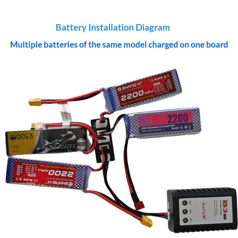 1세트 RC 배터리 충전기 B6AC 병렬 충전 플레이트 - 12S Lipo Battery Balancing Board 리뷰 및 가격