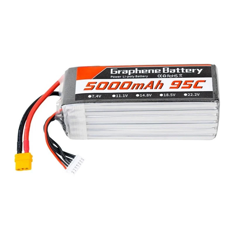 그래핀 리튬 폴리머 배터리, 5000mAh, 6S, 2 - 6S Lipo Battery 22.2V 5000Mah 리뷰 및 가격